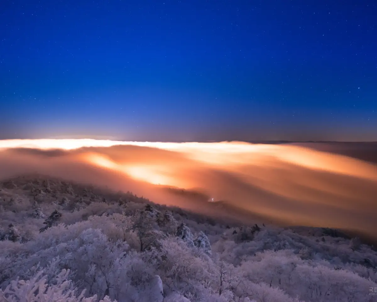 곤도라 타고 만나는 덕유산 눈꽃 기차여행