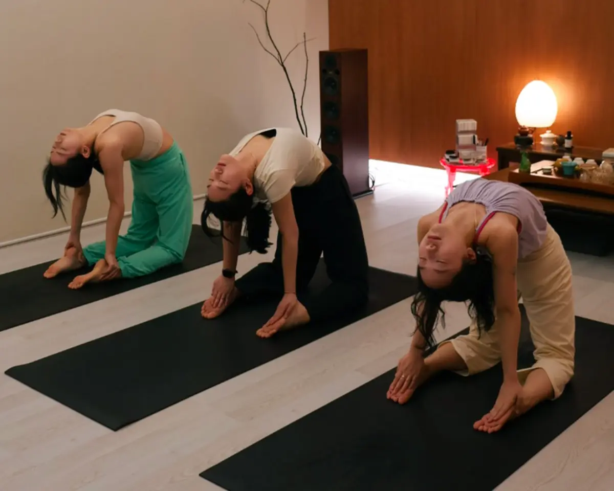 주말엔 어깨 힘 빼자! 작두콩요가