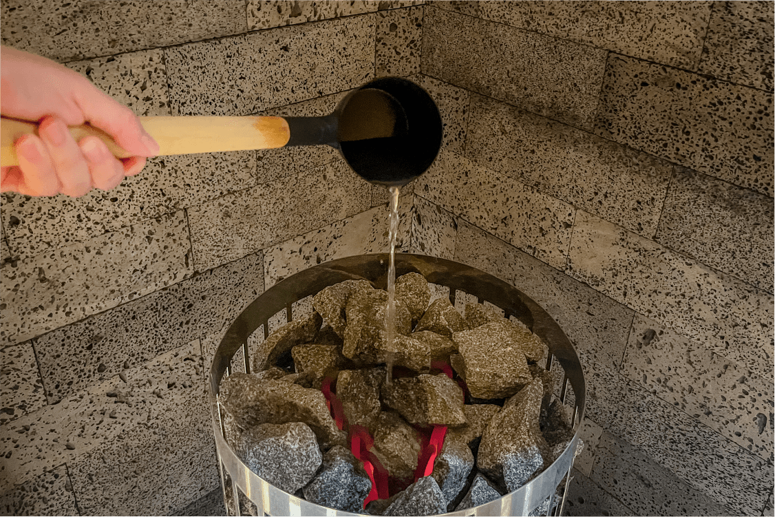 혼자 즐기는 핀란드 사우나