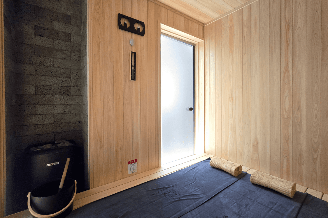 혼자 즐기는 핀란드 사우나