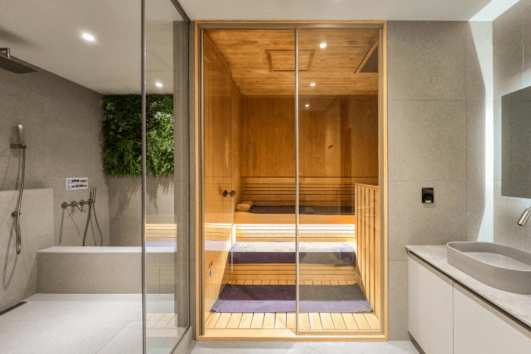 혼자 즐기는 핀란드 사우나